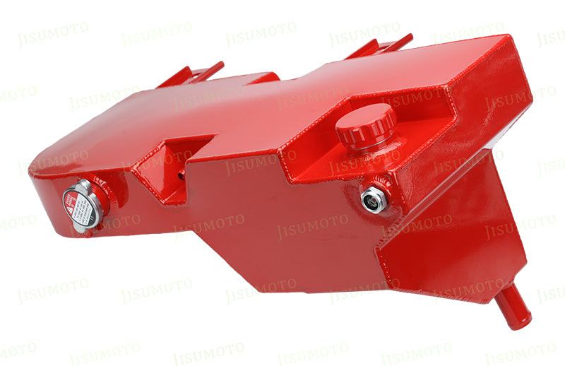 Aluminum Radiator Coolant Reservoir Overflow Recovery Tank For Peterbilt 335& 365 Kenworth T600& T800&W900 2008-2018 W/Sensor OEM 6035403, 603-5403