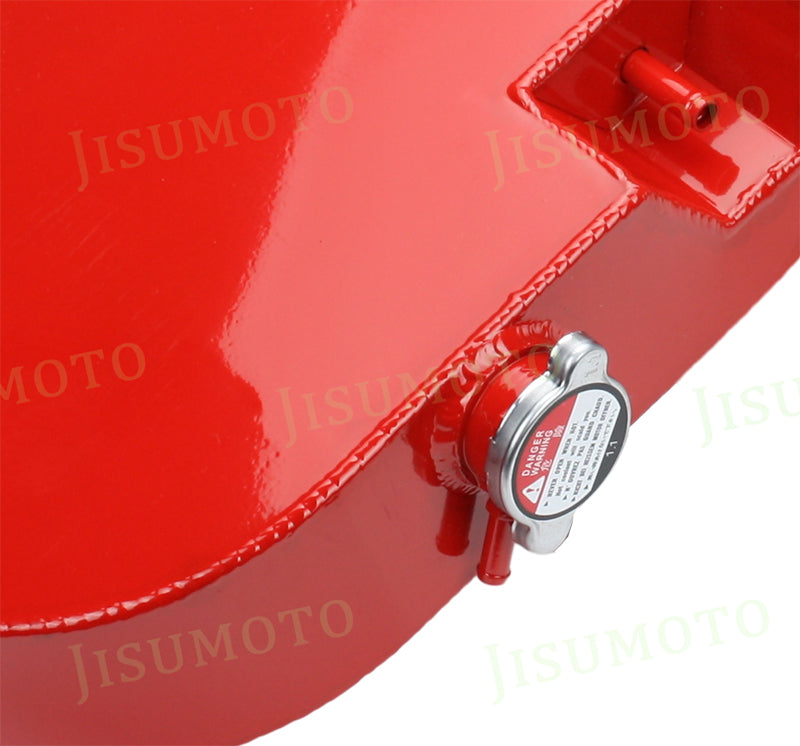 Aluminum Radiator Coolant Reservoir Overflow Recovery Tank For Peterbilt 335& 365 Kenworth T600& T800&W900 2008-2018 W/Sensor OEM 6035403, 603-5403