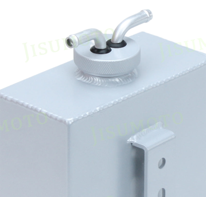 1.5L UNIVERSAL ALLOY RADIATOR COOLANT RESERVOIR OVERFLOW BOTTLE TANK FOR CAR TRUCK PICKUP