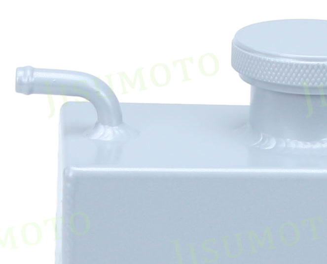 For Yamaha ATV 350YFZ Banshee 1987-2006 Aluminum Radiator Coolant Reservoir Catch Tank H16160335,2GU-21871-00-00