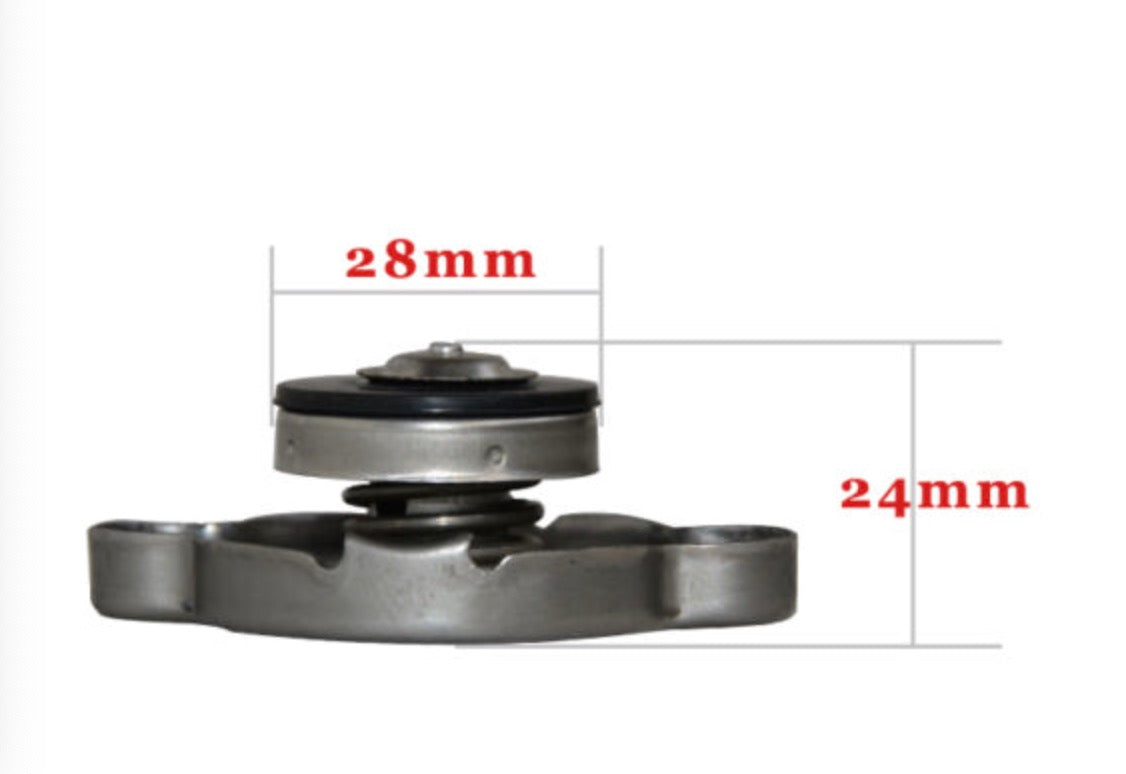1.1 Bar Universal Aluminum Radiator Cap Motor