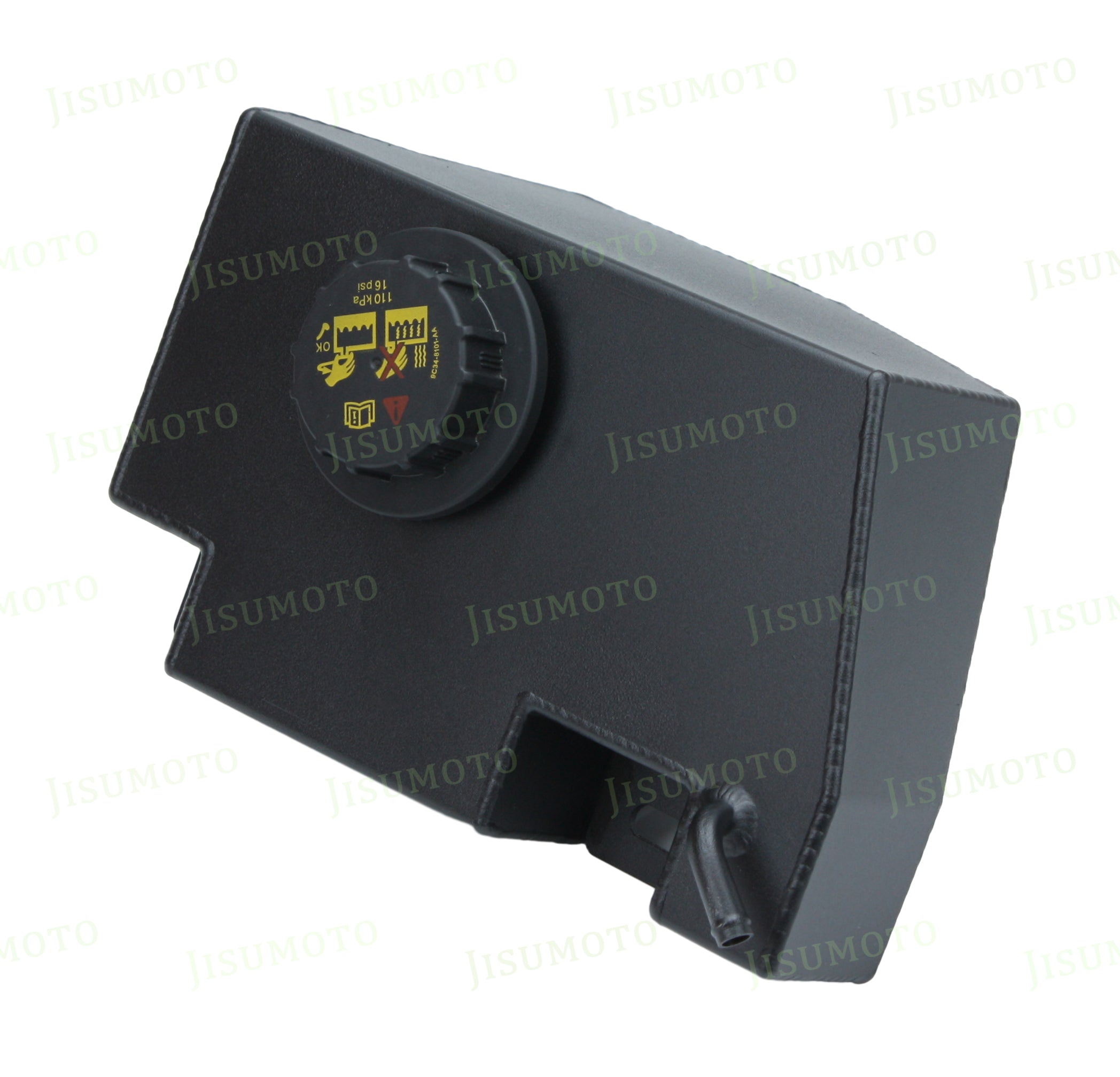 Tanque de desbordamiento de refrigerante del radiador de aleación de aluminio para Ford Mustang Shelby GT 05-10 4R3Z8A080AA-PFM, FO3014116