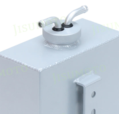 1.5L UNIVERSAL ALLOY RADIATOR COOLANT RESERVOIR OVERFLOW BOTTLE TANK FOR CAR TRUCK PICKUP