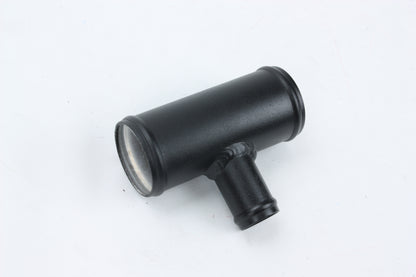 1.77" 45mm OD Aluminum T-Piece Pipe Hose Connector Joiner Spout 25mm OD