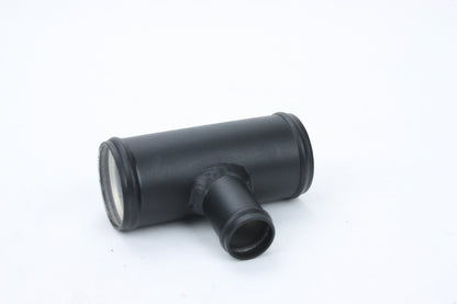 1.77" 45mm OD Aluminum T-Piece Pipe Hose Connector Joiner Spout 25mm OD