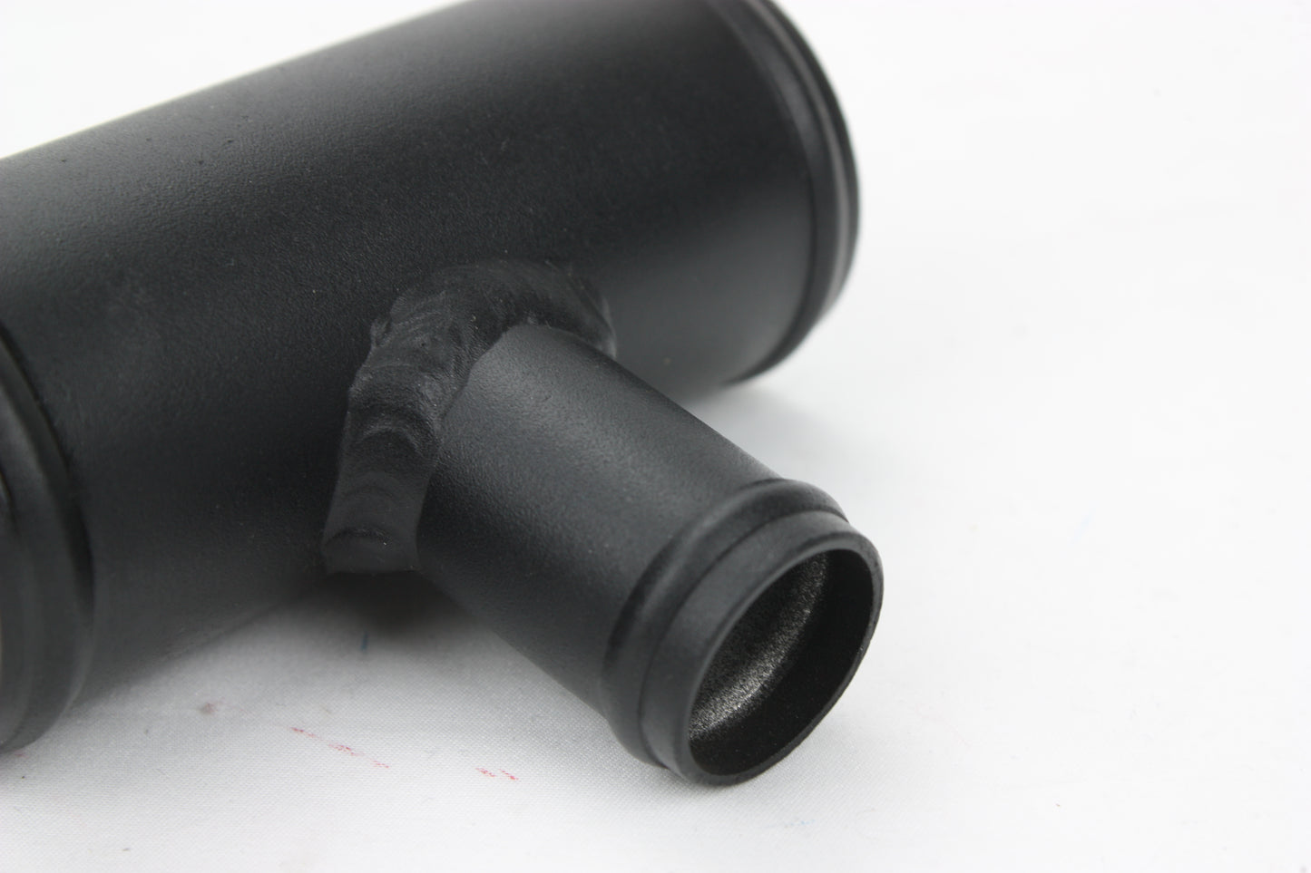 1.77" 45mm OD Aluminum T-Piece Pipe Hose Connector Joiner Spout 25mm OD