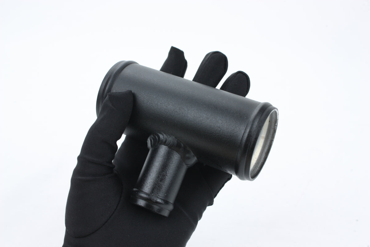 1.77" 45mm OD Aluminum T-Piece Pipe Hose Connector Joiner Spout 25mm OD