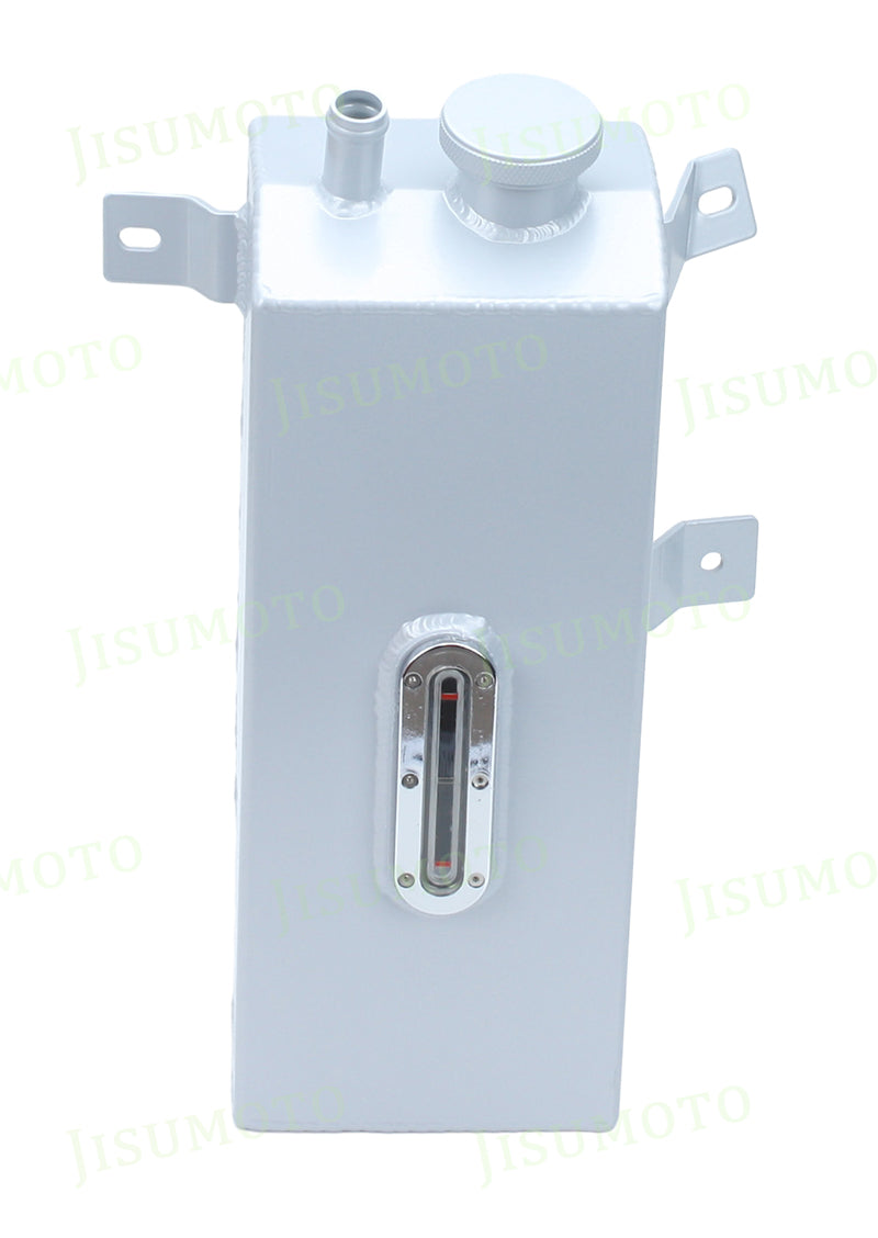 Tanque colector de desbordamiento de refrigerante del radiador de aluminio para Jeep CJ7 CJ5 CJ8 YJS 1981-1986 y Jeep Wrangler 1987-1995