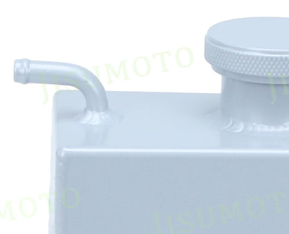 For Yamaha ATV 350YFZ Banshee 1987-2006 Aluminum Radiator Coolant Reservoir Catch Tank H16160335，2GU-21871-00-00