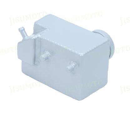 For Yamaha ATV 350YFZ Banshee 1987-2006 Aluminum Radiator Coolant Reservoir Catch Tank H16160335，2GU-21871-00-00