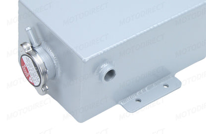 2500ML Universal Aluminum Coolant Expansion Overflow Tank For Ford Honda Acura