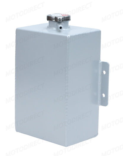 2500ML Universal Aluminum Coolant Expansion Overflow Tank For Ford Honda Acura