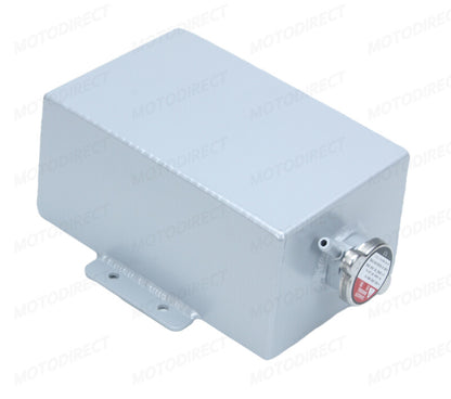 2500ML Universal Aluminum Coolant Expansion Overflow Tank For Ford Honda Acura
