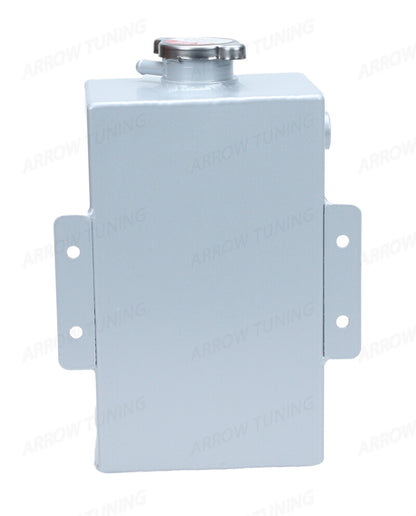 2500ML Universal Aluminum Coolant Expansion Overflow Tank For Ford Honda Acura